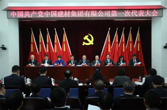 中國建材集團(tuán)有限公司召開第一次黨員代表大會(huì)